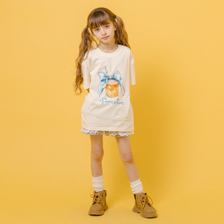 ドリンクカップロゴプリントオーバーサイズTシャツ | URBAN CHERRY | 詳細画像3 