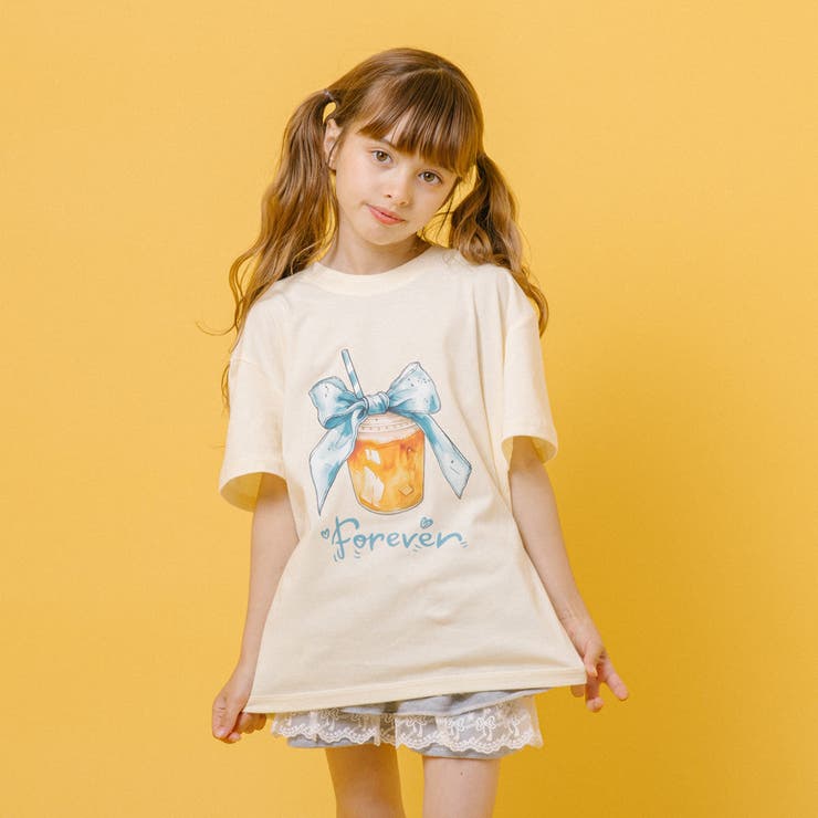ドリンクカップロゴプリントオーバーサイズTシャツ | URBAN CHERRY | 詳細画像7 