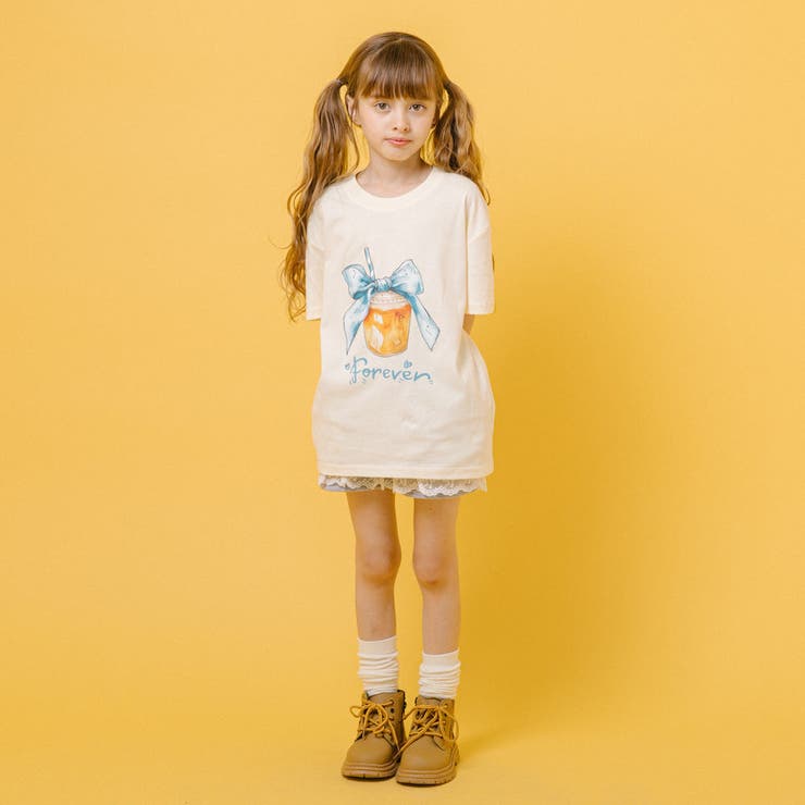 ドリンクカップロゴプリントオーバーサイズTシャツ | URBAN CHERRY | 詳細画像9 