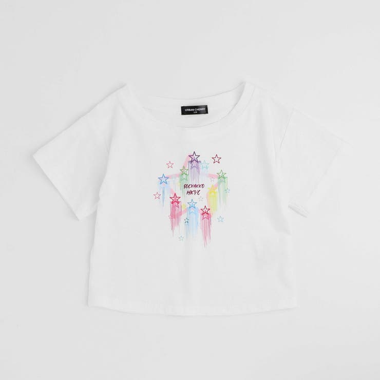 ポップスターロゴプリントクロップドトップス | URBAN CHERRY | 詳細画像4 