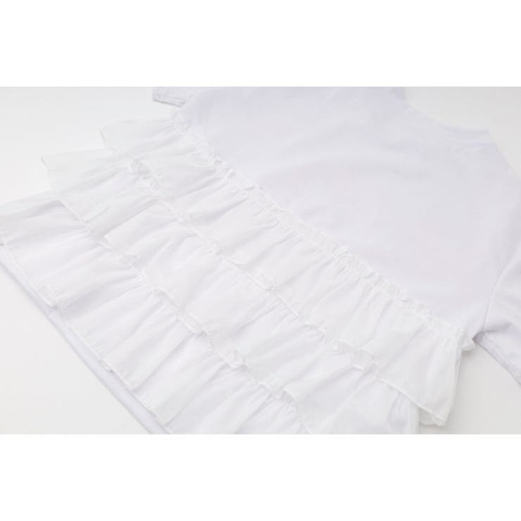 アイスロゴプリントバックフリルデザインTシャツ | URBAN CHERRY | 詳細画像15 