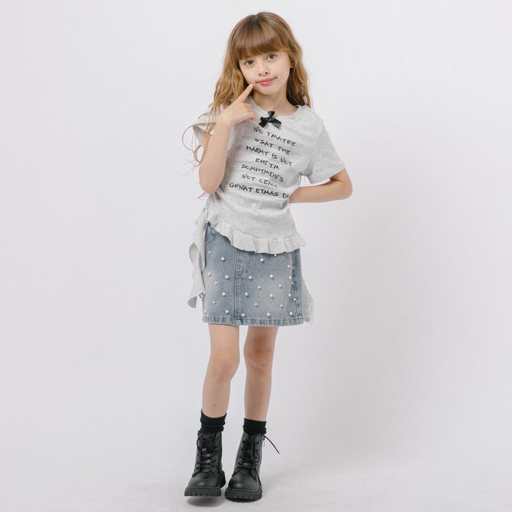 フロントロゴイレヘムTシャツ | URBAN CHERRY | 詳細画像10 