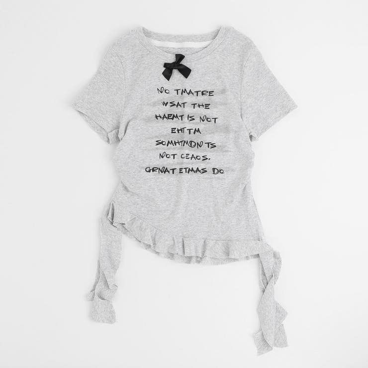 フロントロゴイレヘムTシャツ | URBAN CHERRY | 詳細画像2 