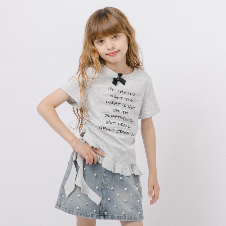 フロントロゴイレヘムTシャツ | URBAN CHERRY | 詳細画像21 