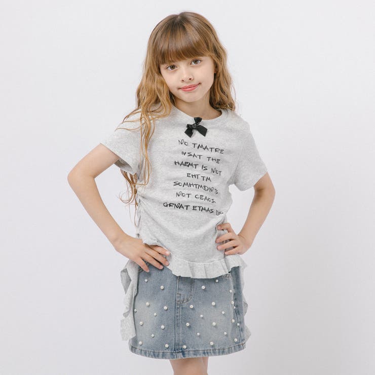 フロントロゴイレヘムTシャツ | URBAN CHERRY | 詳細画像8 