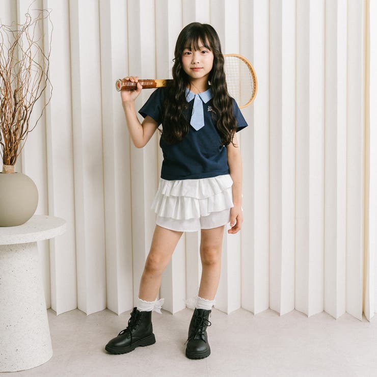 【CHIPIE/シピ】"サラ軽ポロ"チェックネクタイドッキングトップス | URBAN CHERRY | 詳細画像11 