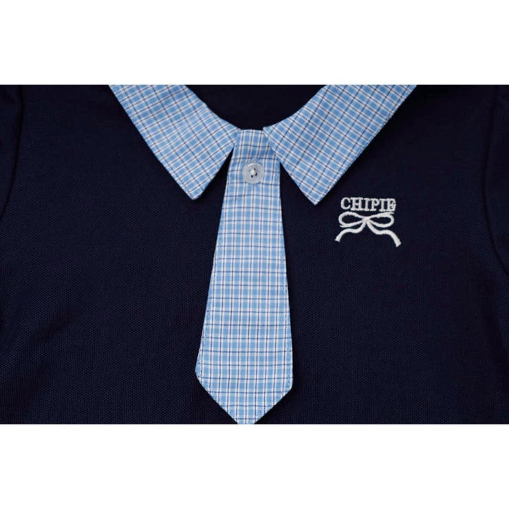 【CHIPIE/シピ】"サラ軽ポロ"チェックネクタイドッキングトップス | URBAN CHERRY | 詳細画像29 