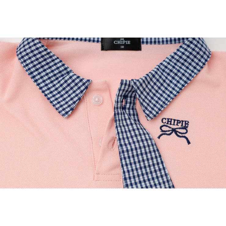 【CHIPIE/シピ】"サラ軽ポロ"チェックネクタイドッキングトップス | URBAN CHERRY | 詳細画像31 
