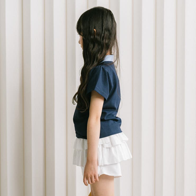 【CHIPIE/シピ】"サラ軽ポロ"チェックネクタイドッキングトップス | URBAN CHERRY | 詳細画像7 