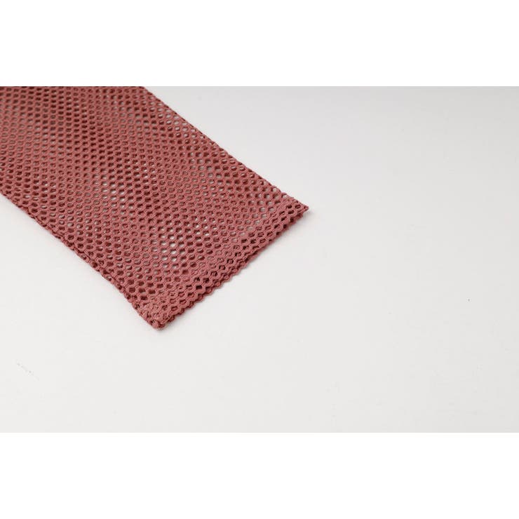 【2点セット】 レイヤードで盛れる ロゴプリントメッシュクロップドトップス＋キャ… | URBAN CHERRY | 詳細画像43 