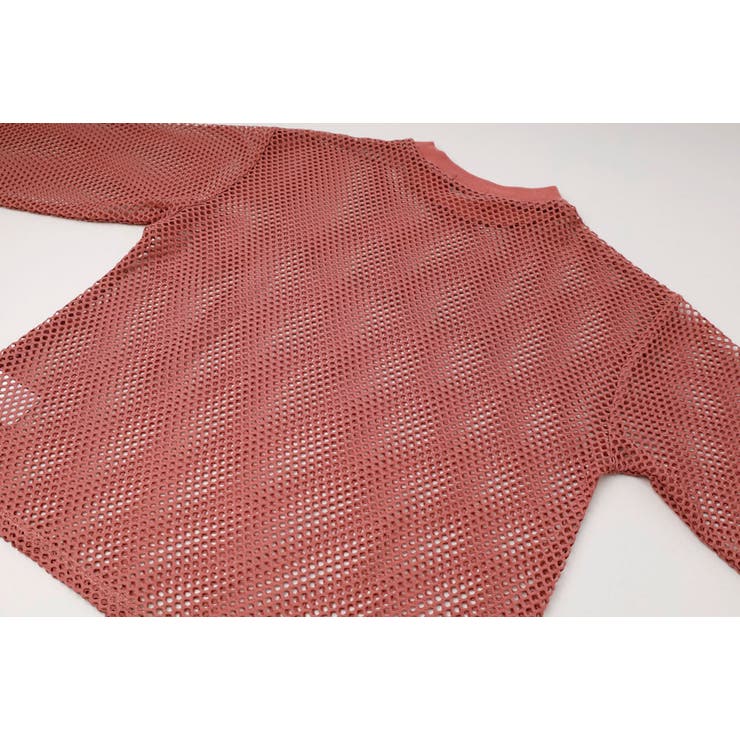 【1枚でもレイヤードでも盛れる】ロゴプリントオーバーサイズメッシュトップス | URBAN CHERRY | 詳細画像35 