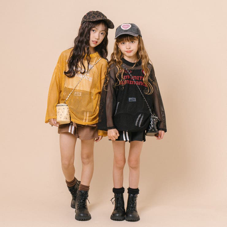 【1枚でもレイヤードでも盛れる】ロゴプリントオーバーサイズメッシュトップス | URBAN CHERRY | 詳細画像51 