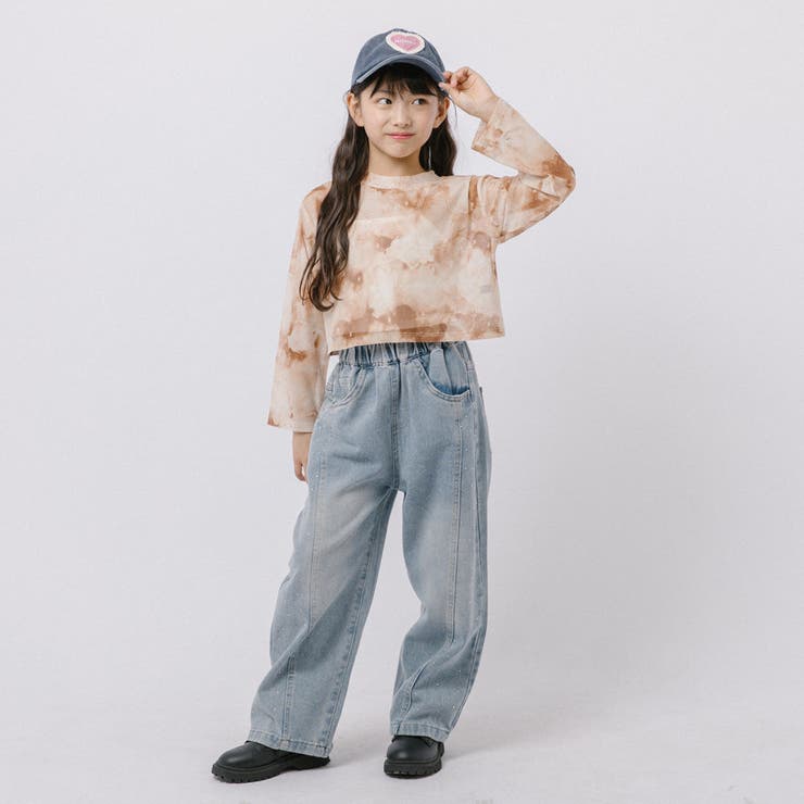 【伸縮性＆サラっと素材】クロップドラインストーンニュアンスシアートップス | URBAN CHERRY | 詳細画像21 