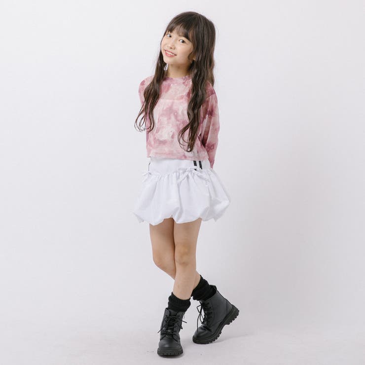 【伸縮性＆サラっと素材】クロップドラインストーンニュアンスシアートップス | URBAN CHERRY | 詳細画像50 