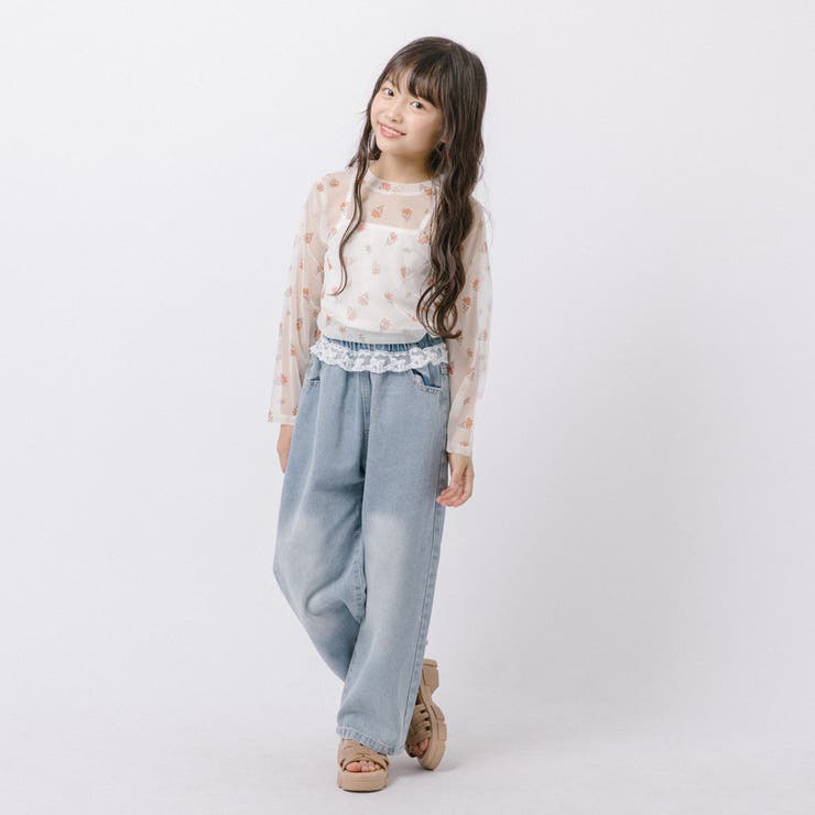 【伸縮性＆サラっと素材】フラワープリントシアートップス | URBAN CHERRY | 詳細画像22 