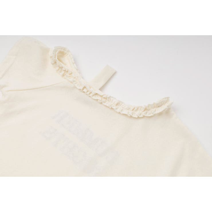 カットショルダーフリルクロップドTシャツ | URBAN CHERRY | 詳細画像15 