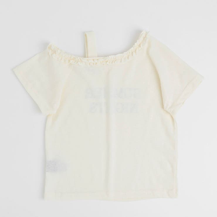 カットショルダーフリルクロップドTシャツ | URBAN CHERRY | 詳細画像4 