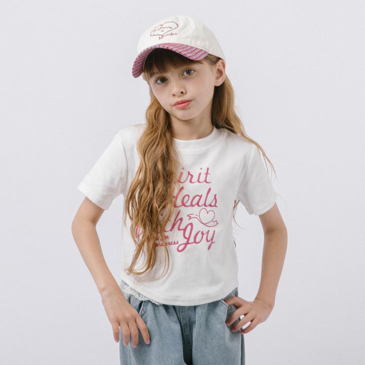 フレンチロゴプリントクロップドTシャツ | URBAN CHERRY | 詳細画像14 