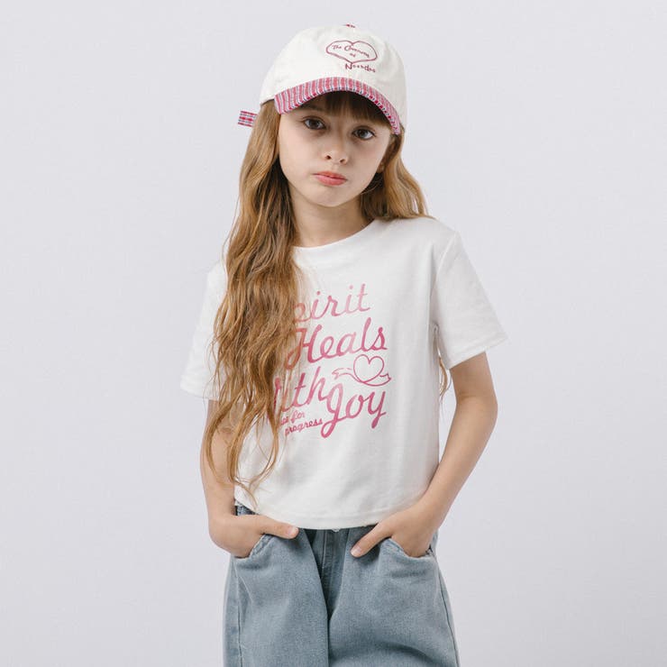 フレンチロゴプリントクロップドTシャツ | URBAN CHERRY | 詳細画像3 