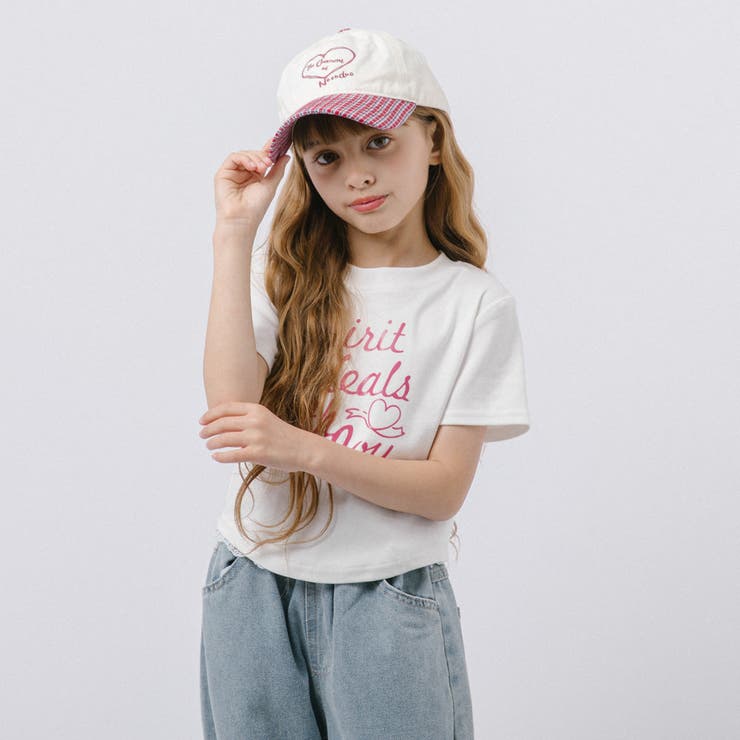 フレンチロゴプリントクロップドTシャツ | URBAN CHERRY | 詳細画像32 