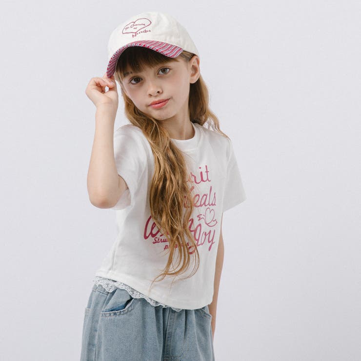 フレンチロゴプリントクロップドTシャツ | URBAN CHERRY | 詳細画像33 
