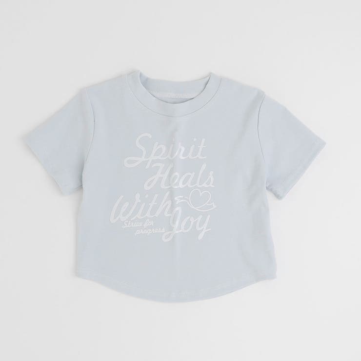 フレンチロゴプリントクロップドTシャツ | URBAN CHERRY | 詳細画像6 