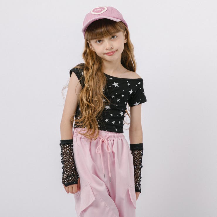 スタープリントオープンショルダートップス | URBAN CHERRY | 詳細画像6 
