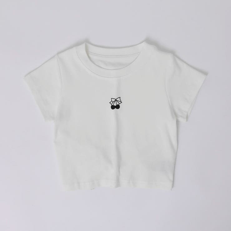 バックオープンフロントチェリーロゴミニTシャツ | URBAN CHERRY | 詳細画像2 