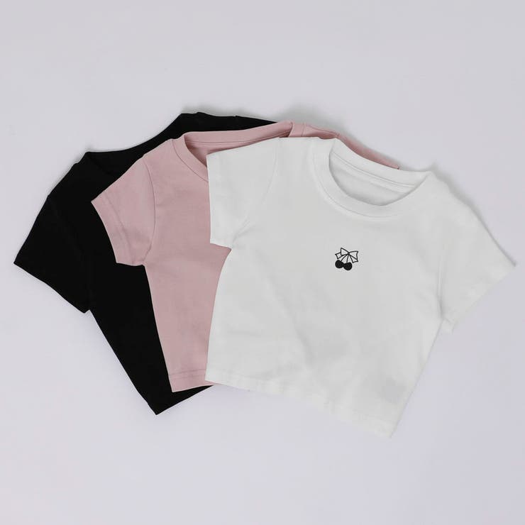 バックオープンフロントチェリーロゴミニTシャツ | URBAN CHERRY | 詳細画像8 