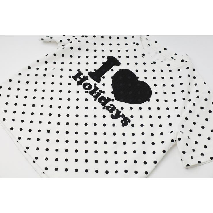 フロントロゴプリントドットTシャツ | URBAN CHERRY | 詳細画像12 
