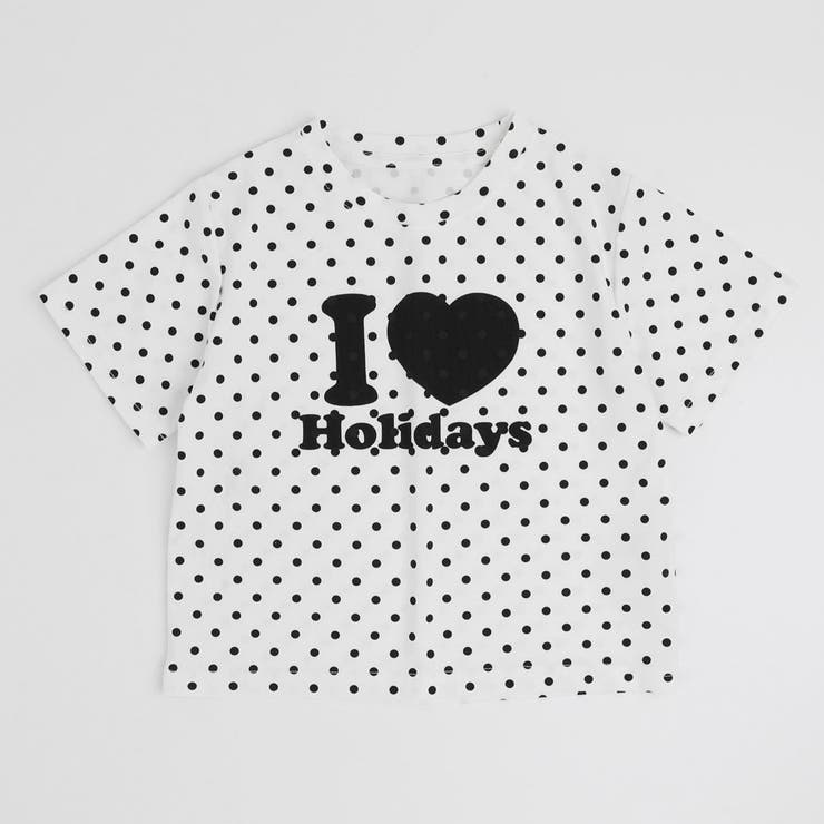 フロントロゴプリントドットTシャツ | URBAN CHERRY | 詳細画像2 