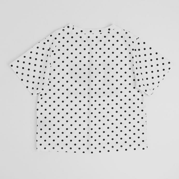 フロントロゴプリントドットTシャツ | URBAN CHERRY | 詳細画像4 