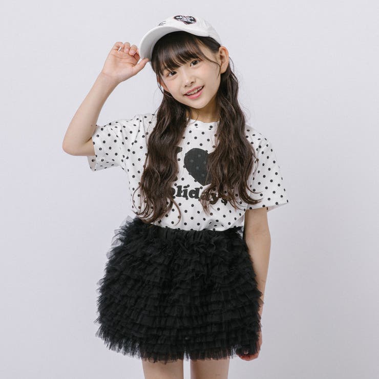 フロントロゴプリントドットTシャツ | URBAN CHERRY | 詳細画像7 