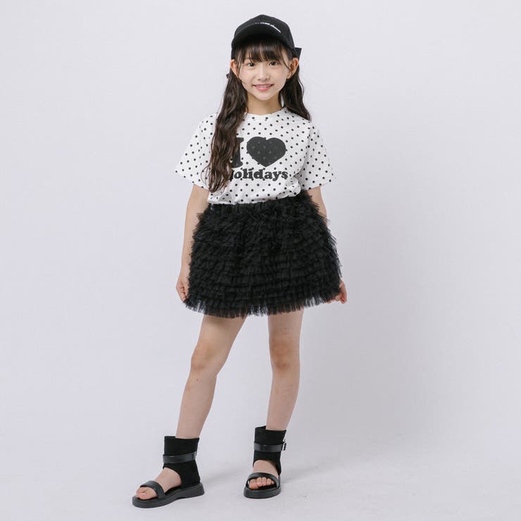 フロントロゴプリントドットTシャツ | URBAN CHERRY | 詳細画像9 