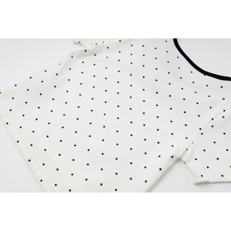 レイヤードライクポルカドットリボンTシャツ | URBAN CHERRY | 詳細画像21 