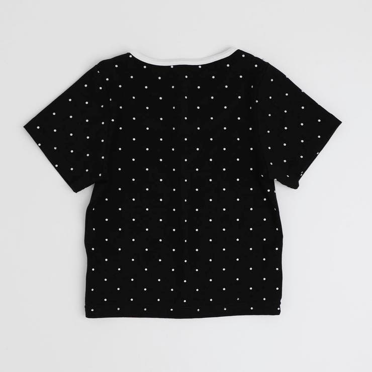 レイヤードライクポルカドットリボンTシャツ | URBAN CHERRY | 詳細画像6 