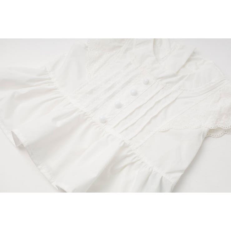 フロントボタンデザインペプラムブラウス | URBAN CHERRY | 詳細画像11 