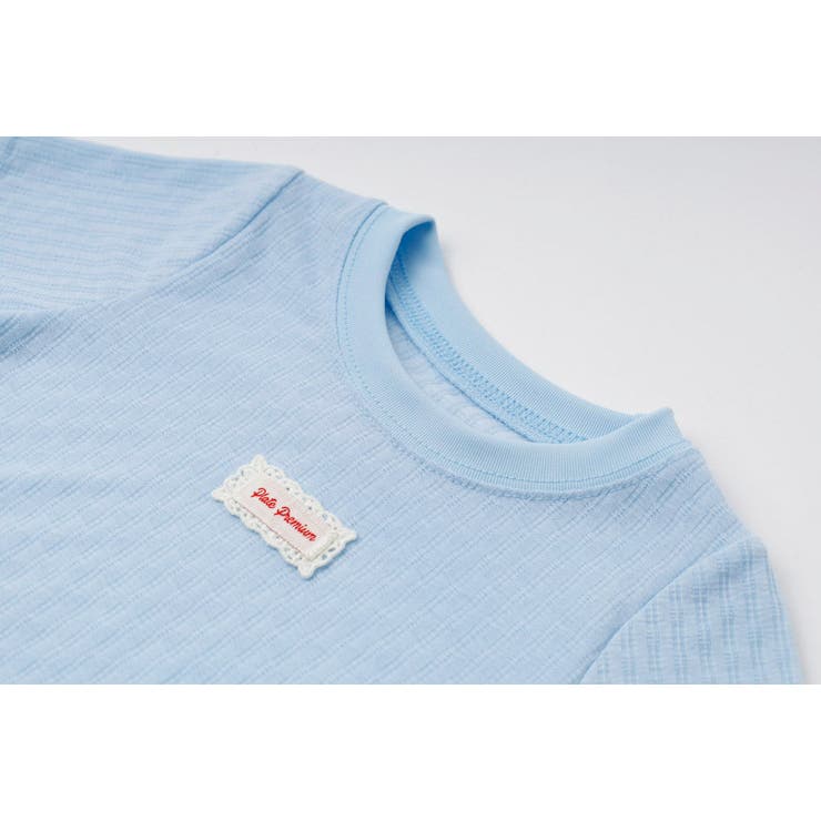 カットワークレースフリルドッキングTシャツ | URBAN CHERRY | 詳細画像18 