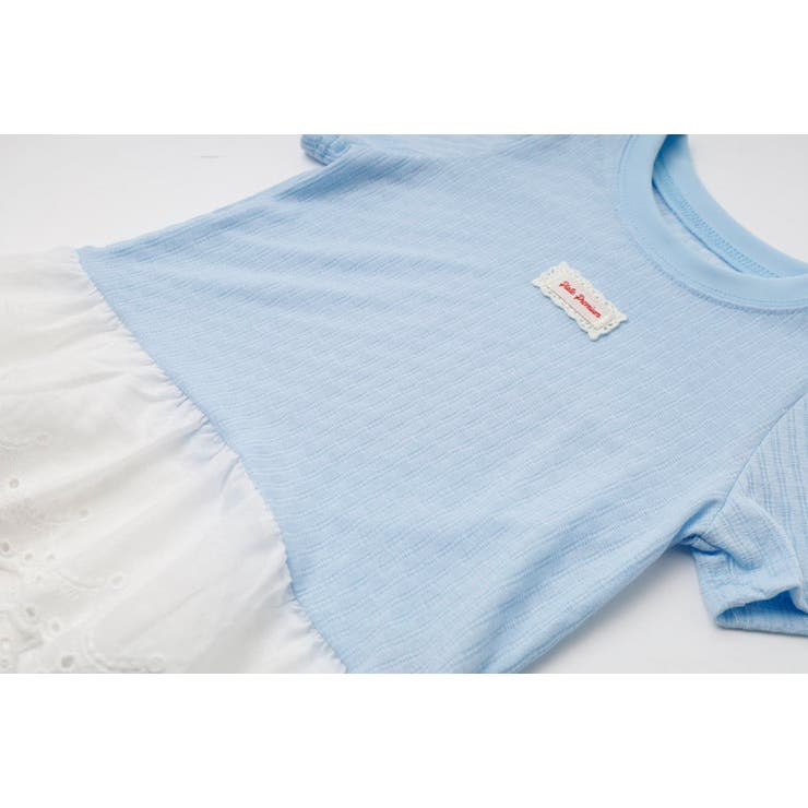 カットワークレースフリルドッキングTシャツ | URBAN CHERRY | 詳細画像19 
