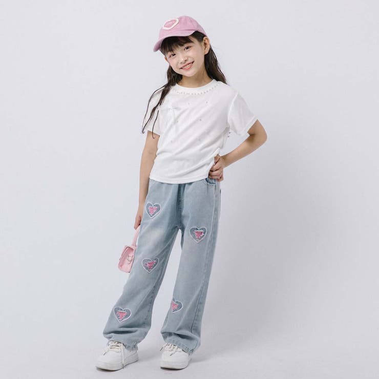 サイドギャザークロップドパールTシャツ | URBAN CHERRY | 詳細画像14 