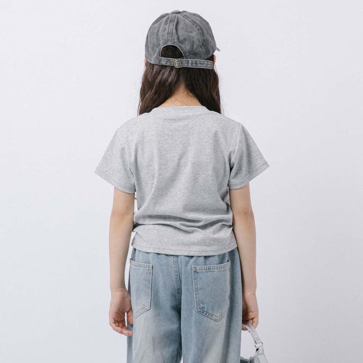 サイドギャザークロップドパールTシャツ | URBAN CHERRY | 詳細画像8 