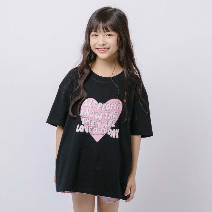 ハートテキストロゴプリントTシャツ | URBAN CHERRY | 詳細画像11 