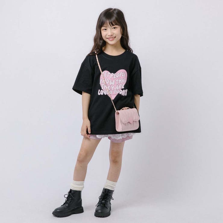 ハートテキストロゴプリントTシャツ | URBAN CHERRY | 詳細画像12 