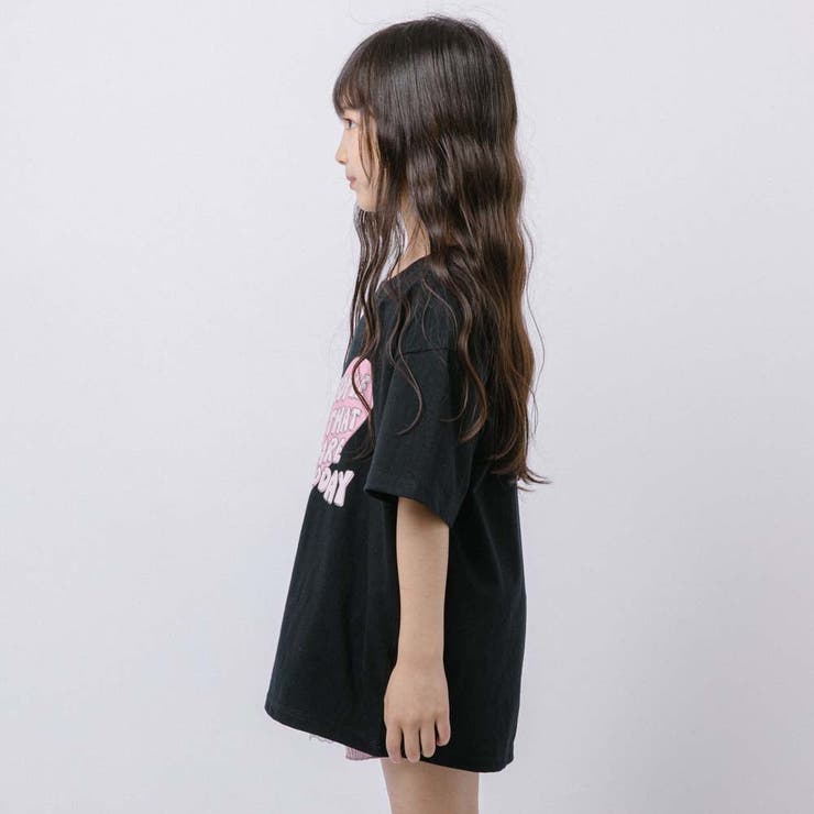 ハートテキストロゴプリントTシャツ | URBAN CHERRY | 詳細画像9 