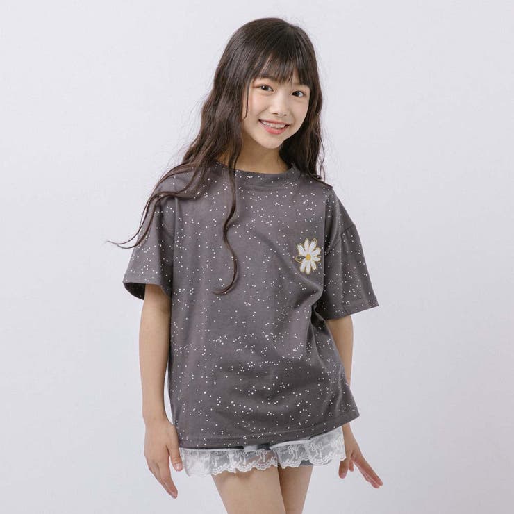 フラワープリントオーバーサイズTシャツ | URBAN CHERRY | 詳細画像10 
