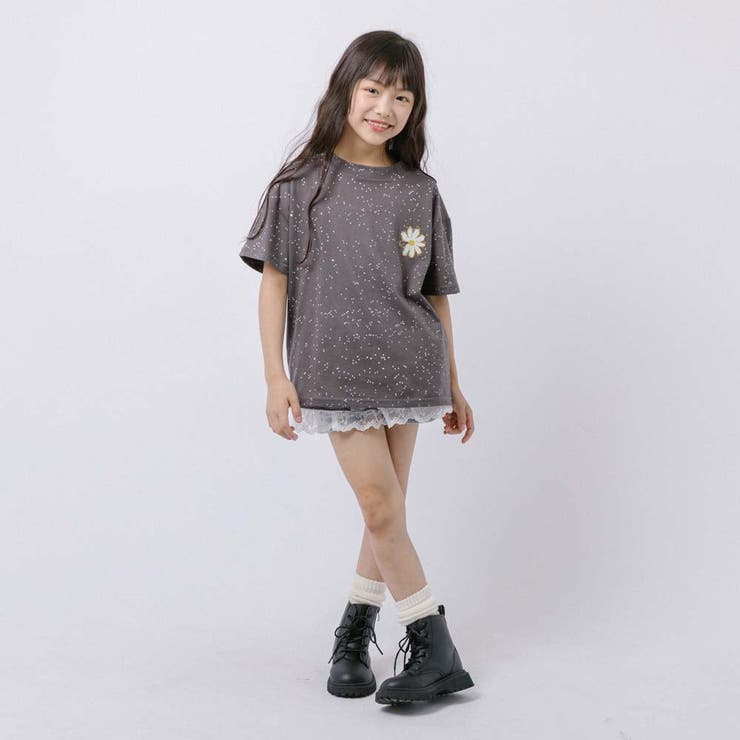 フラワープリントオーバーサイズTシャツ | URBAN CHERRY | 詳細画像11 