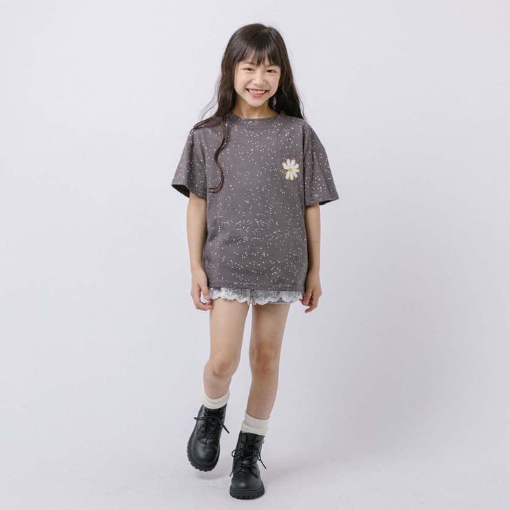 フラワープリントオーバーサイズTシャツ | URBAN CHERRY | 詳細画像27 