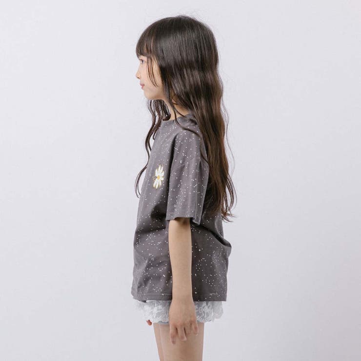 フラワープリントオーバーサイズTシャツ | URBAN CHERRY | 詳細画像7 
