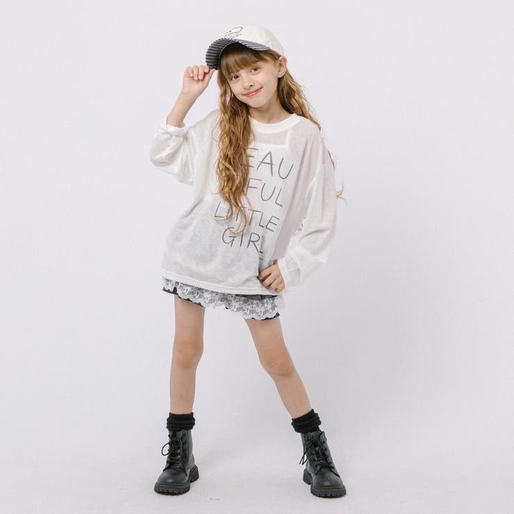 シアーレタリングロゴプリントトップス | URBAN CHERRY | 詳細画像13 