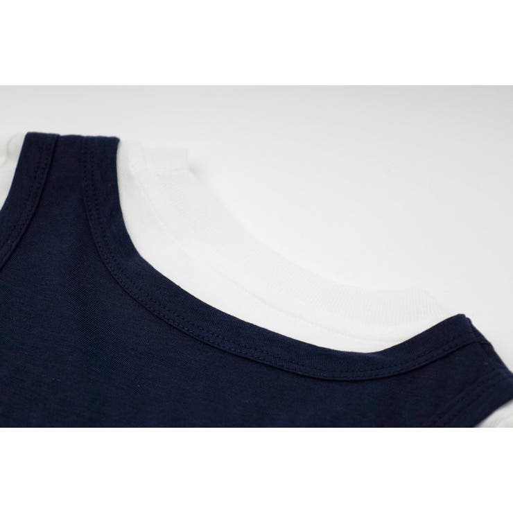 レイヤードライクフロントタグデザインドッキングトップス | URBAN CHERRY | 詳細画像20 